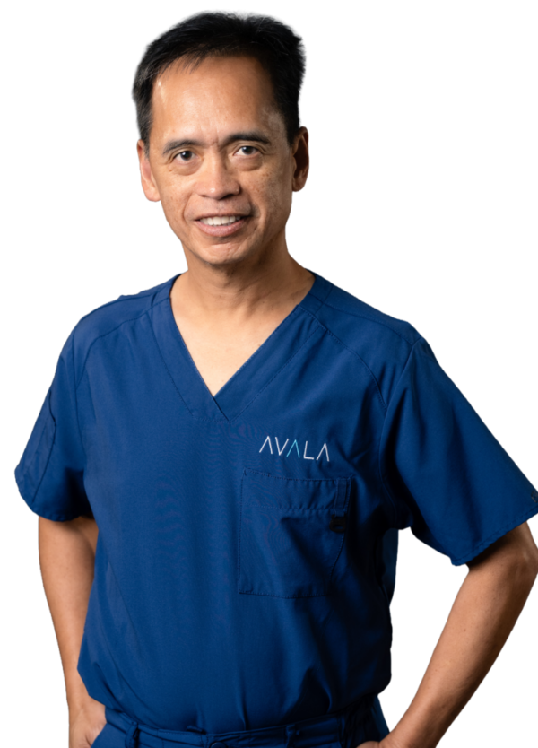 Larcena Transparent Blue Scrubs